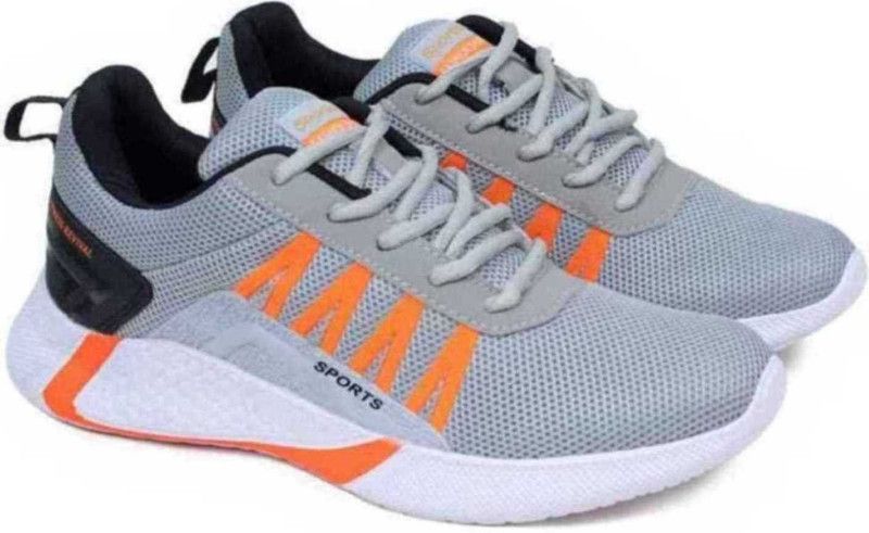 Stylish Light Weight Comfortable Sports Shoe For Men's & Boys Training & Gym Shoes For Men  (Orange)
