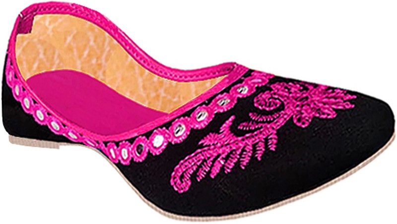 Slip On For Women  (Pink, Black)