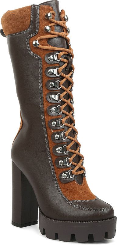Brown Igloo Over The Ankle Cushion Collared Boots Boots For Women  (Brown)