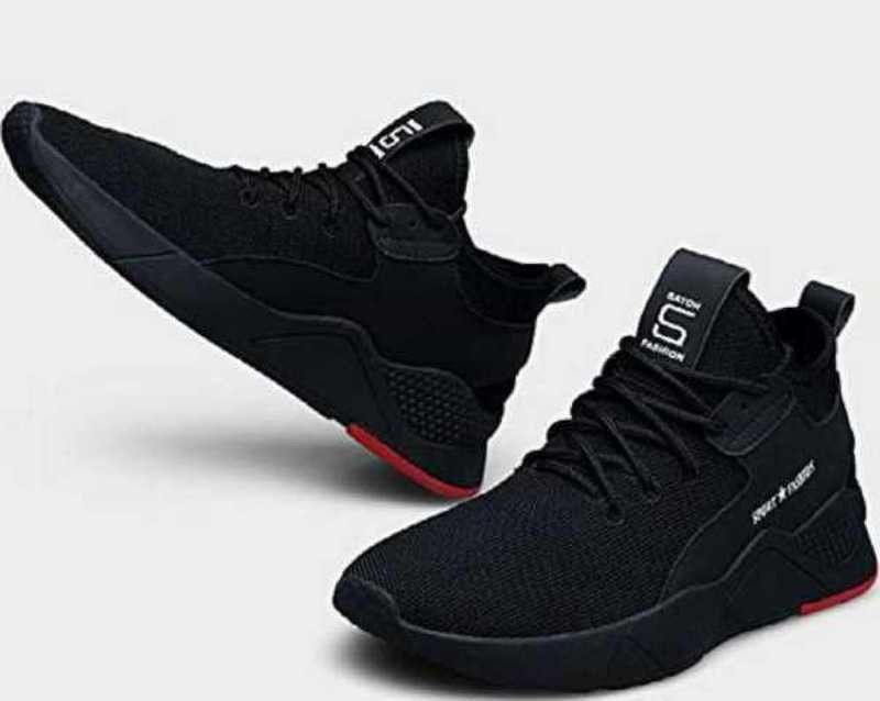 SHOES-002 Training & Gym Shoes For Men  (Black)