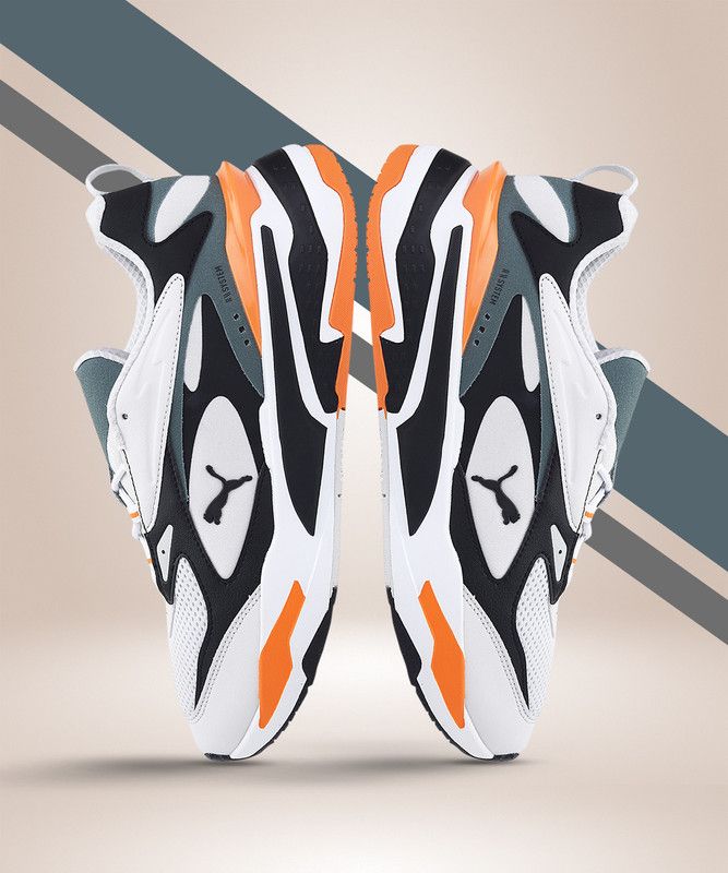 RS-Fast Sneakers For Men  (Grey)
