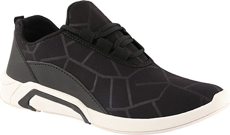 Comfortable Sports Running Shoes For Men  (Black)