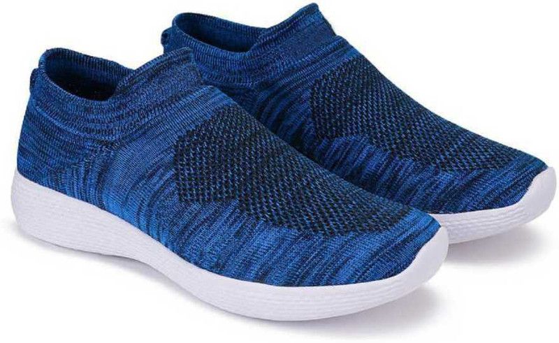 Socks New Stylish Cricket , Walking Shoes , Light Weight DailyWear Sports Shoes Running Shoes Casuals For Men  (Blue)