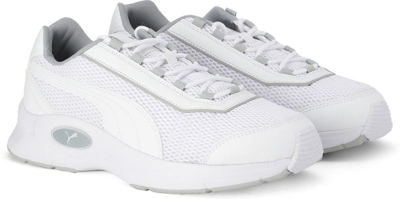 Nucleus White-High Rise Sneakers For Men  (White)