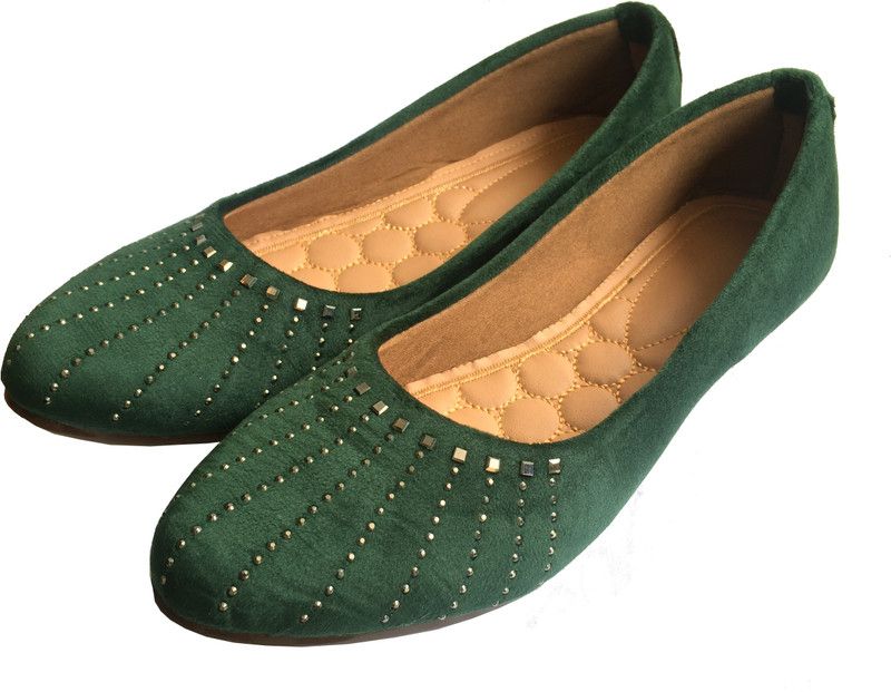 Stylish Ballerina for Girls or Bellies For Women  (Green)