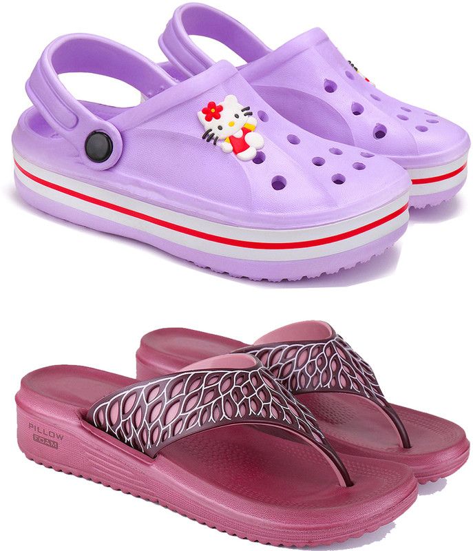 Women Multicolor Clogs Sandal