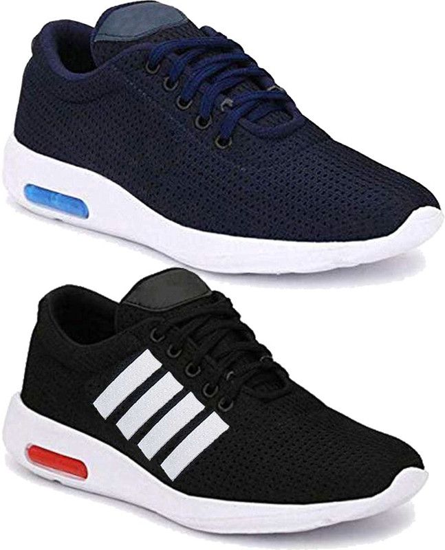 Combo Pack of 2 Latest Collection Stylish casual Sports Running Shoes For Men  (Multicolor)
