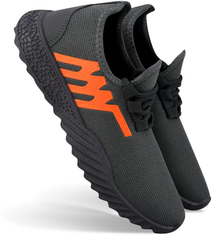 Stylish Men Casual Shoes Running Shoes For Men  (Grey)