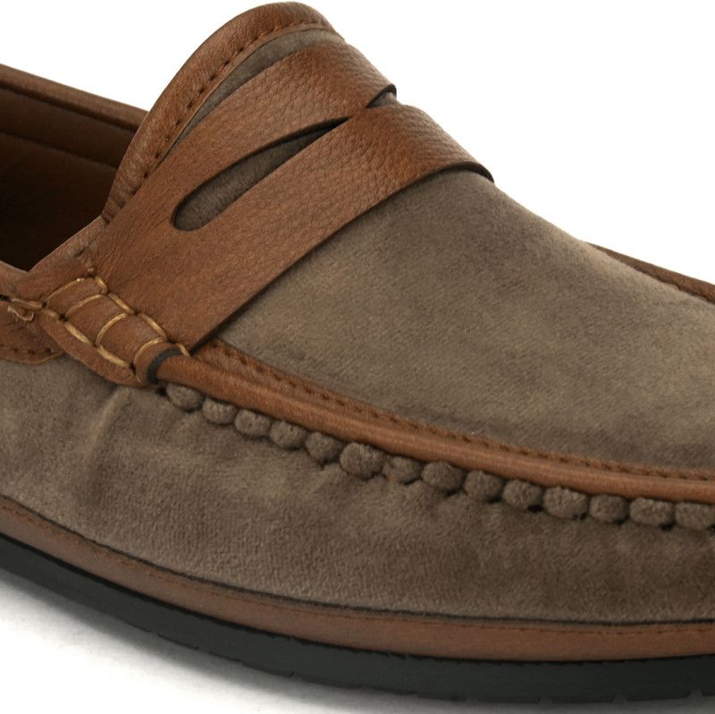 Synthetic Leather|Comfort|Summer|Trendy|Walking|Outdoor|Daily Use For Men Loafers For Men  (Tan)