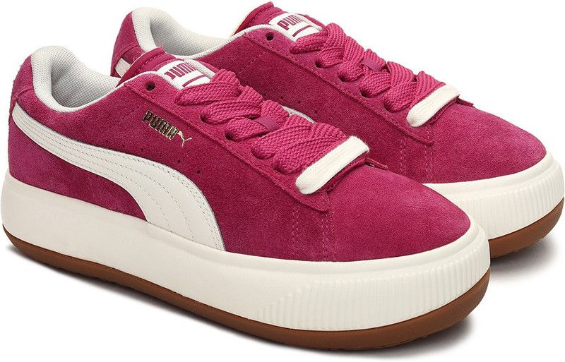 Suede Mayu UP Wn's Sneakers For Women  (Pink)