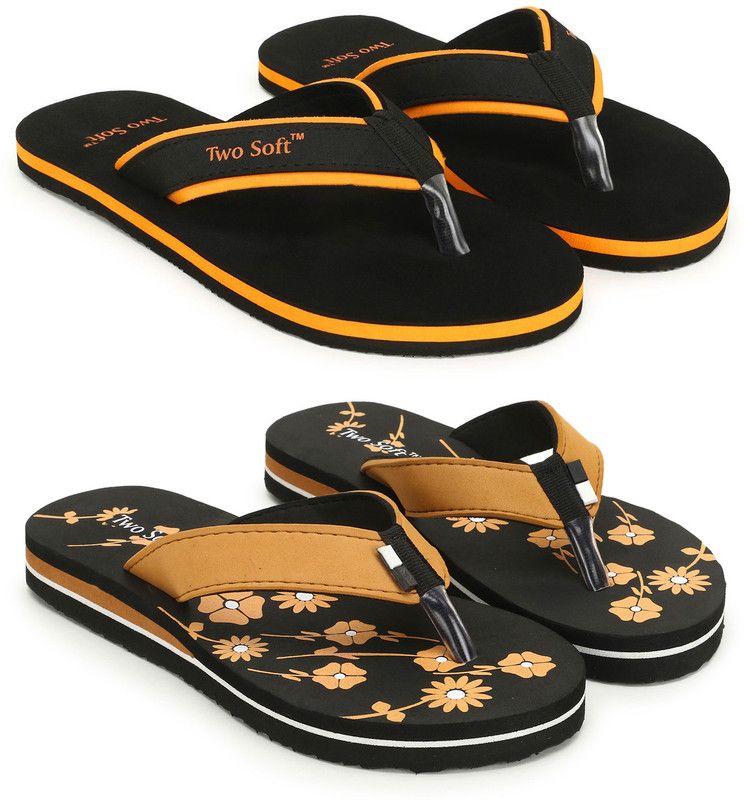 Slippers  (Orange, Brown 5)
