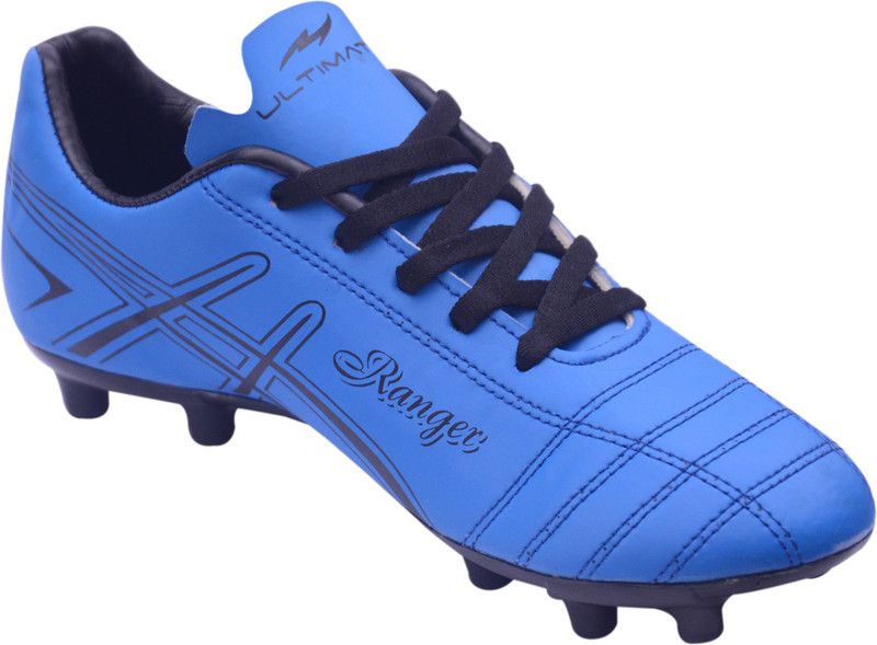 Ultimate Ranger Blue Sport Stud Synthetic TPU Football Shoes For Men  (Blue)