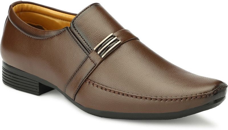 Formal Shoes Mocassin For Men  (Brown)