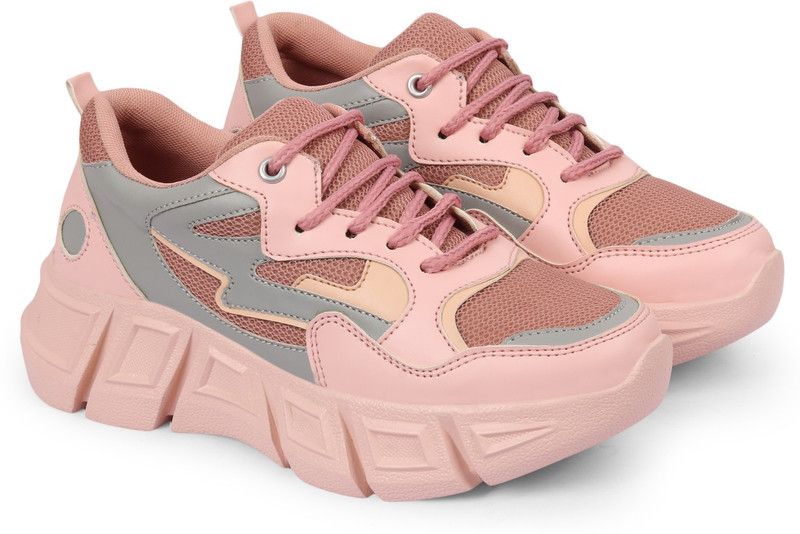 Walking Shoes For Women For Women  (Pink)