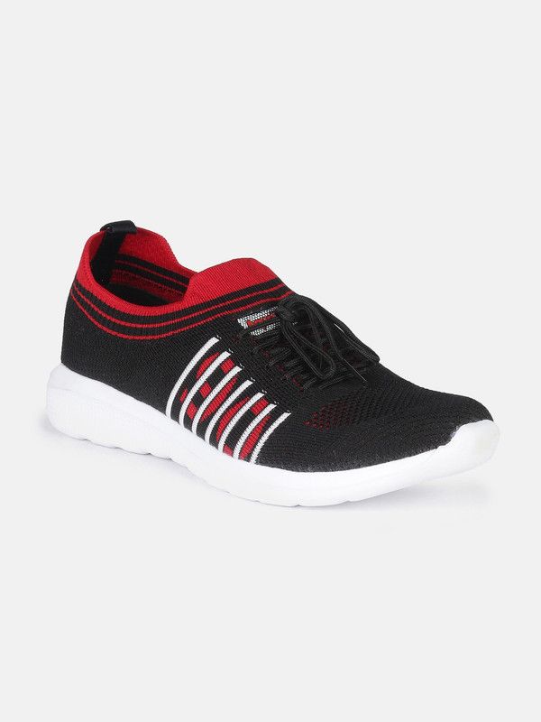 LRF00102G Running Shoes For Men  (Black, Red)