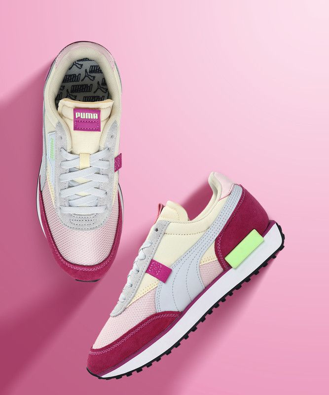 Future Rider Soft Wns Sneakers For Women  (Pink)