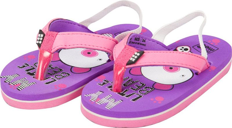 Boys & Girls Slip On Slipper Flip Flop  (Purple)