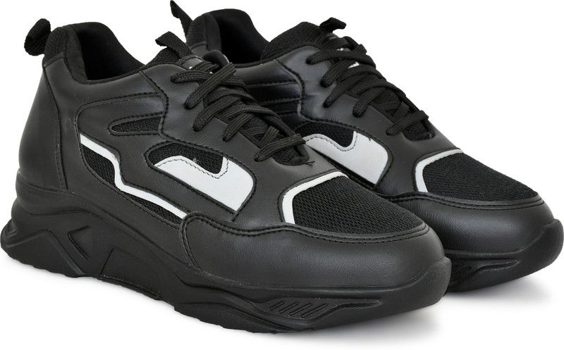 Cute Sports Shoes for Women |Running shoes for girls stylish latest design Shoes Running Shoes For Men  (Black)