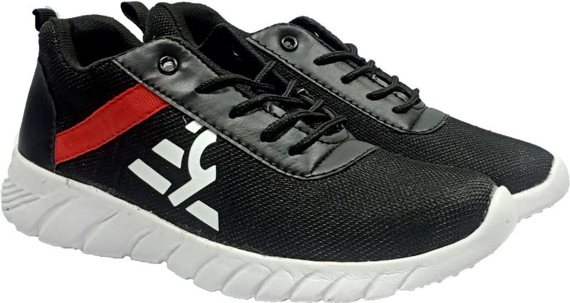 Running shoes & Sneakers For Men  (Black)