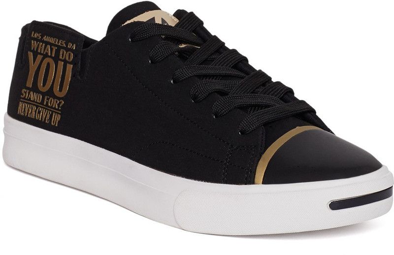 Black Titan Sneakers For Men  (Black)