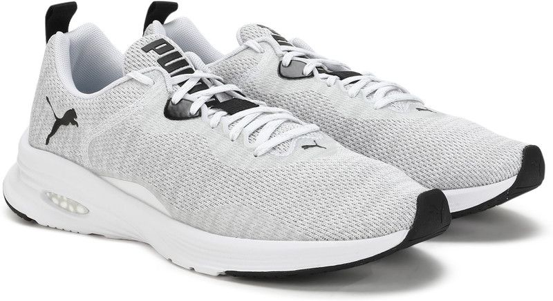 Hybrid Fuego Knit Running Shoes For Men  (White)
