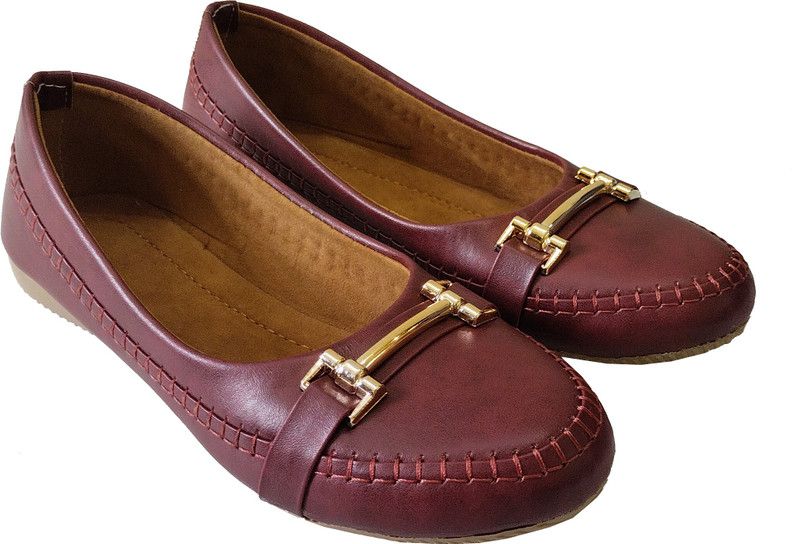 Bellies Shoe for Women Bellies For Women  (Maroon)