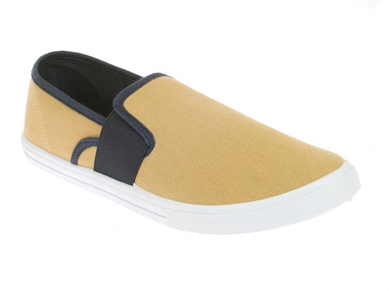 Pro Slip On Sneakers For Men  (Tan, Brown)