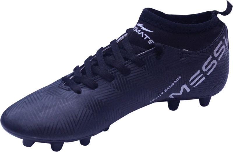 Ankle Black Football Studs Football Shoes For Men  (Blue)