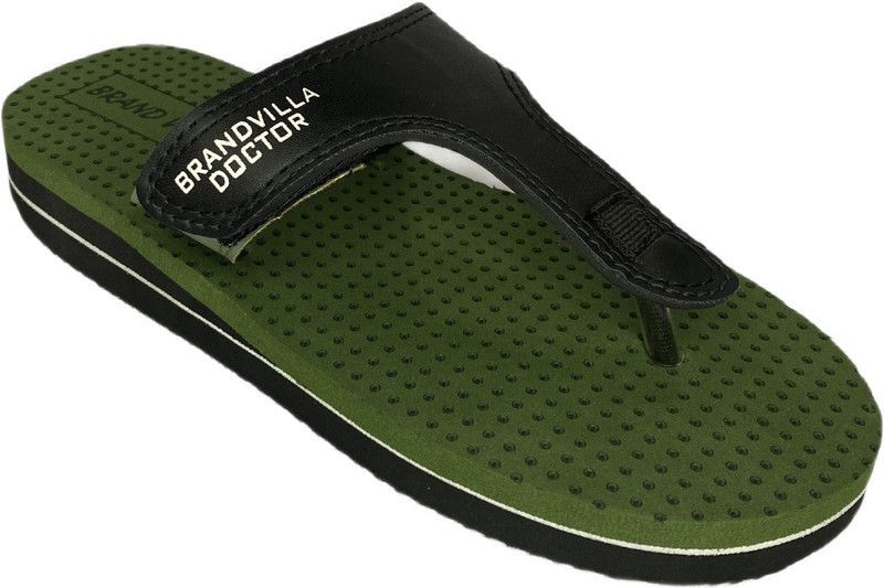 Ortho Care Orthopedic Daily Use Lightweight House Slippers for Women Flip Flops  (Green 5)
