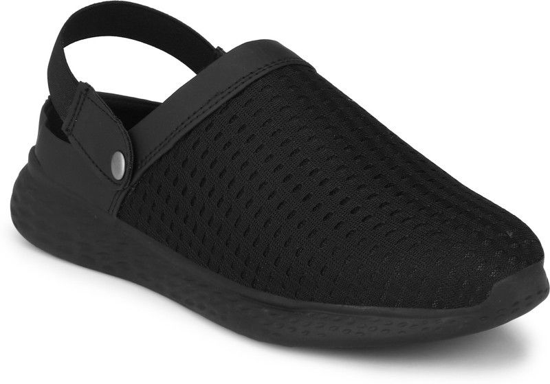 Cool classy mesh crocks Casuals For Men  (Black)