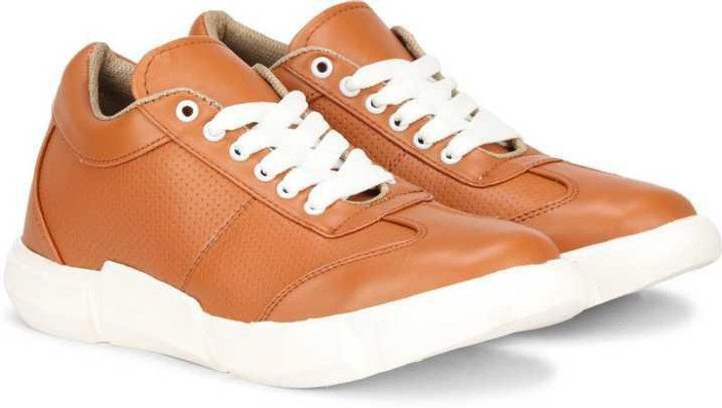 Men sneaker casual shoes in light weight summer shoes Sneakers For Men  (Tan)
