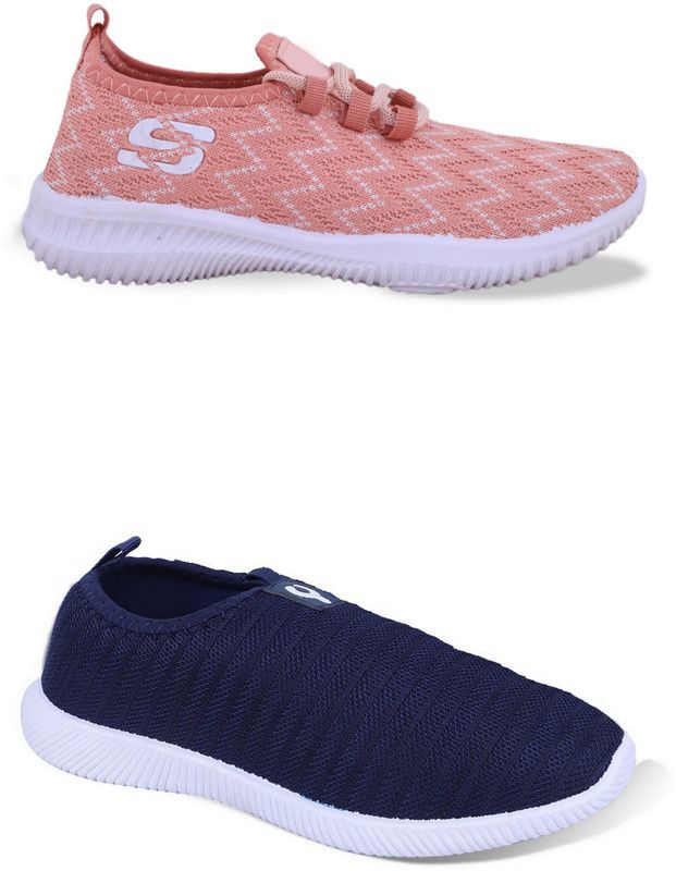 Latest Slip On Sneakers For Women  (Multicolor)