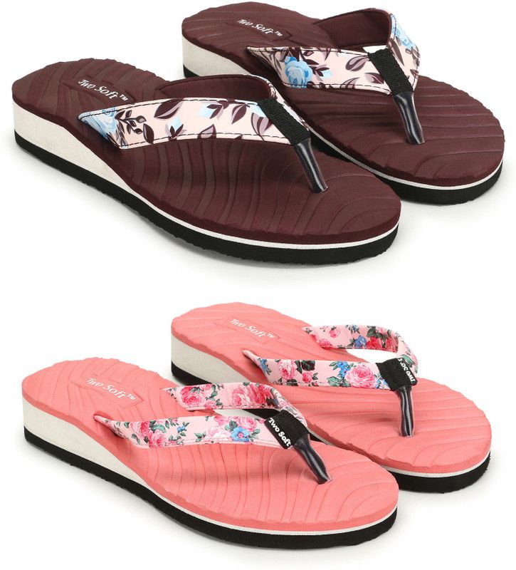 Slippers  (Maroon, Beige 4)