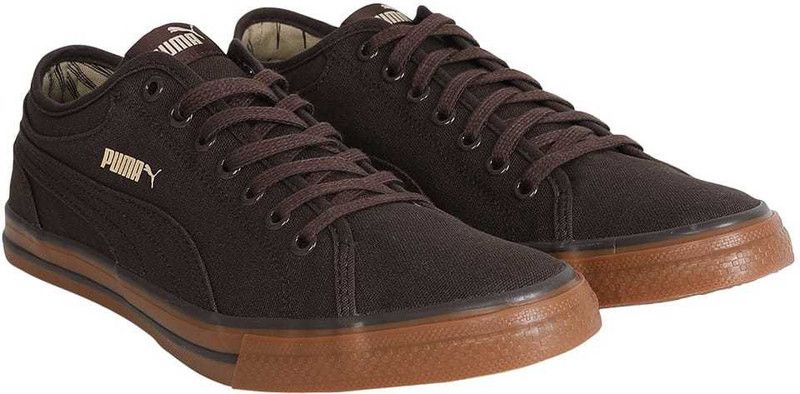 Yale Gum Solid CO Sneakers For Men  (Brown)
