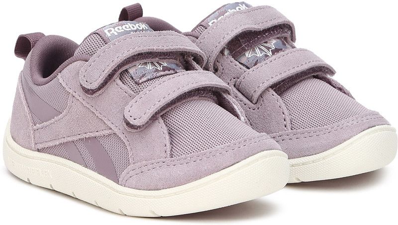 Velcro Sneakers For Boys & Girls  (Purple)
