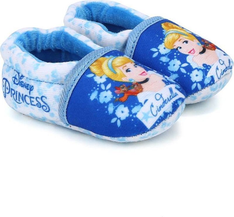 DISNEY Disney Princess Infant Blue Booties Booties  (Toe to Heel Length - 11 cm, Blue)