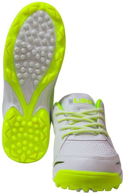 Sports Shoes Cricket Shoes For Men  (Green, White)