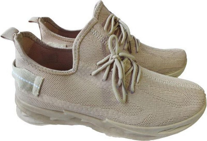 Mens imported shoes Running Shoes For Men  (Beige)