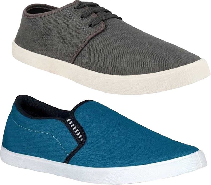 Men 201 & FitMan Combo Pack of 2 Sneaker Sneakers For Men  (Multicolor)