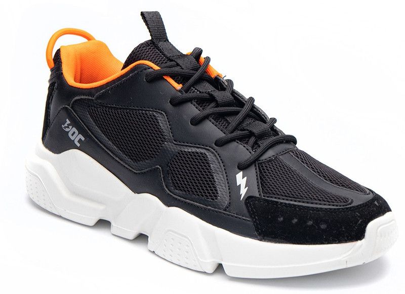Mars 11 Black Sneakers For Men  (Black)