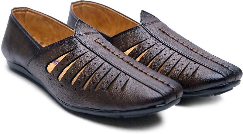Loafer Nagra Loafers For Men  (Brown)