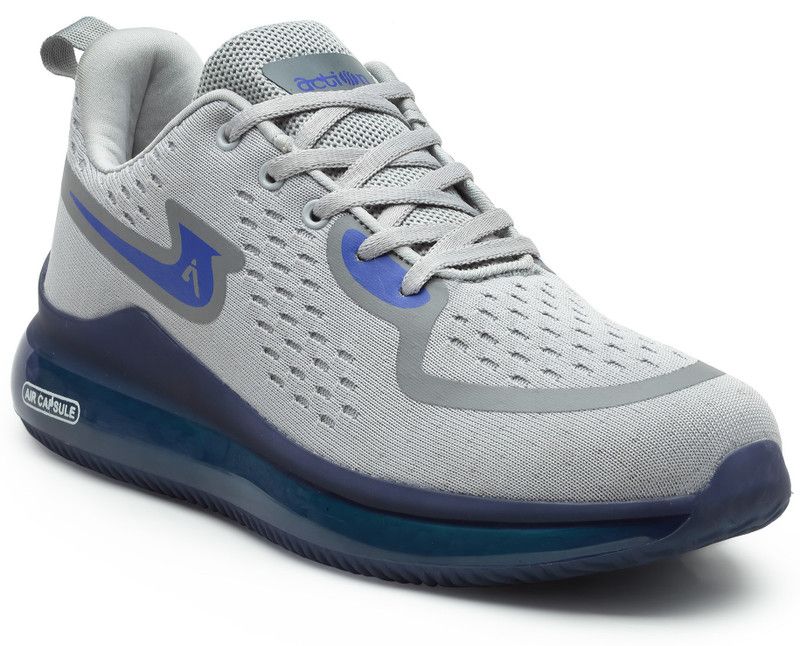 Athleo ATG-402 Breathable/Lightweight/Comfort/Walking/Gym/Outdoor/Trendy Running Casuals For Men  (Grey)
