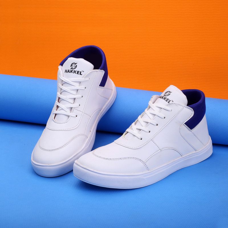 Blue White Sneakers For Men Sneakers For Men  (Blue, White)