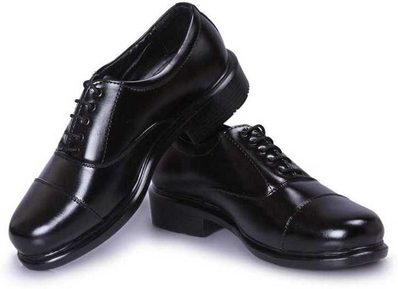 Oxford Shoes / Police / Scout / Uniform for Boy's and Man (BLACK) Oxford For Men  (Black)