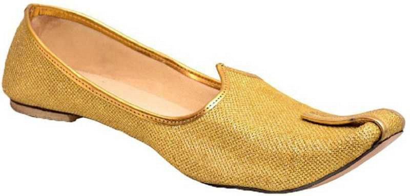 Juti For Men Jutis For Men  (Gold)