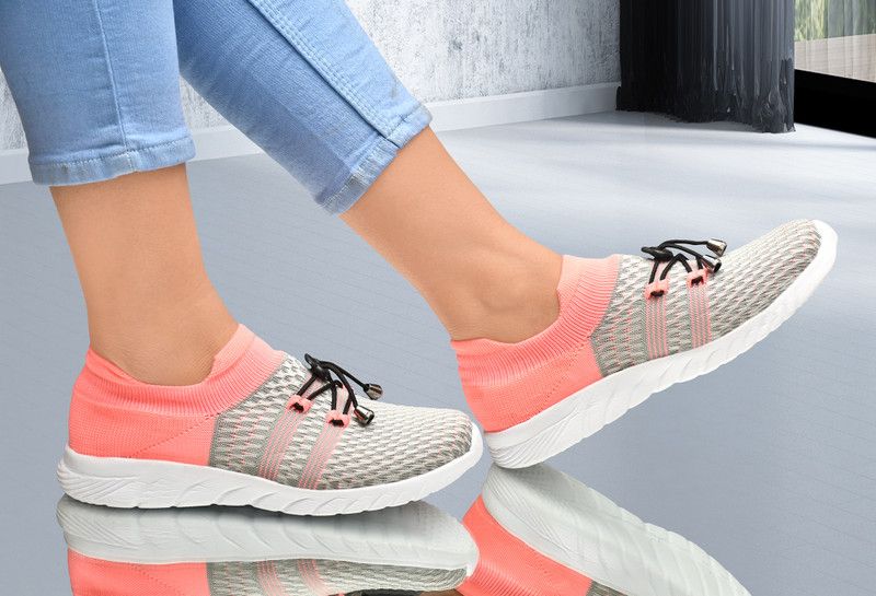 New Trendy Comfort and unique Lovely Daily Stylish Wear Walking Shoes For Women  (Pink)