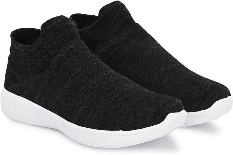 Socks New Stylish Cricket , Walking Shoes , Light Weight DailyWear Sports Shoes Running Shoes Casuals For Men  (Black)