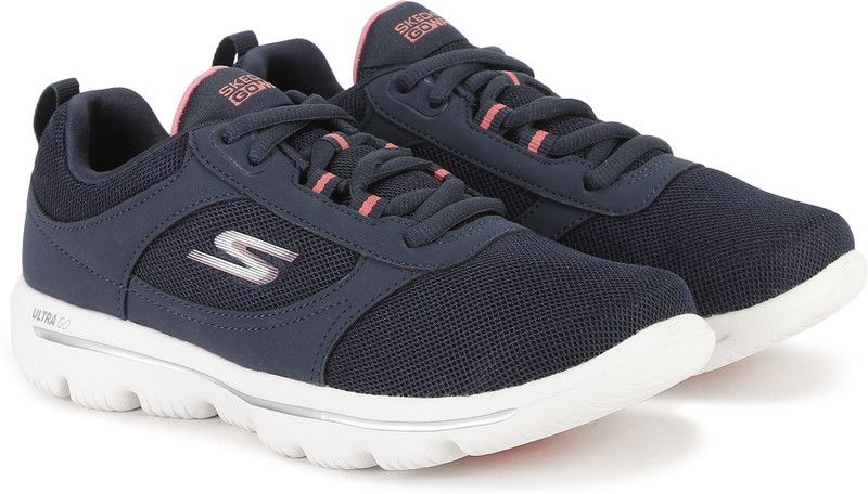 GO WALK EVOLUTION ULTRA-ENHAN Walking Shoes For Women  (Navy)