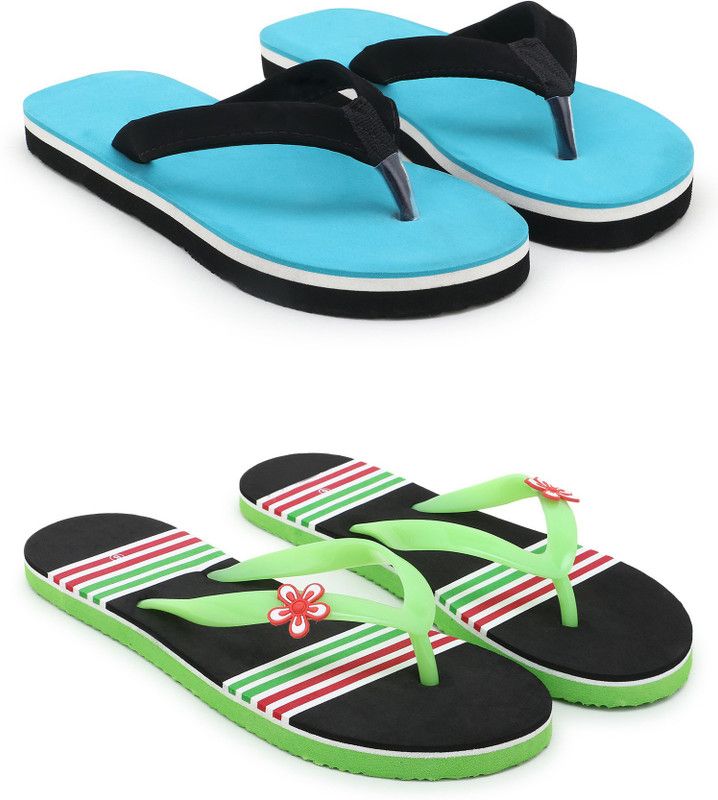 Slippers  (Blue, Green 8)