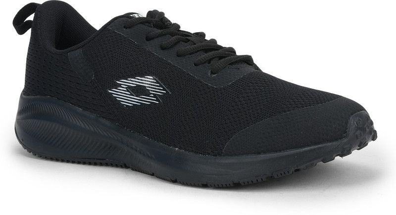 Lotto Men Nico Running Shoes All Black Running Shoes For Men  (Black)